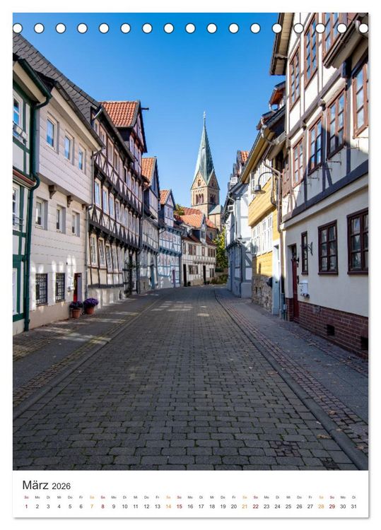 Produktbild: Stadt Wolfenb&uuml;ttel (Tischkalender 2026 DIN A5 hoch), CALVENDO Monatskalender