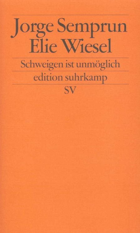 Produktbild: Schweigen ist unmöglich