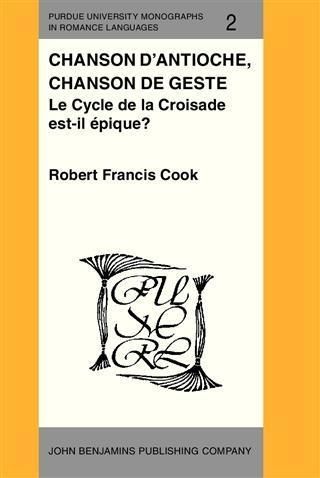 Produktbild: Chanson d'Antioche, chanson de geste