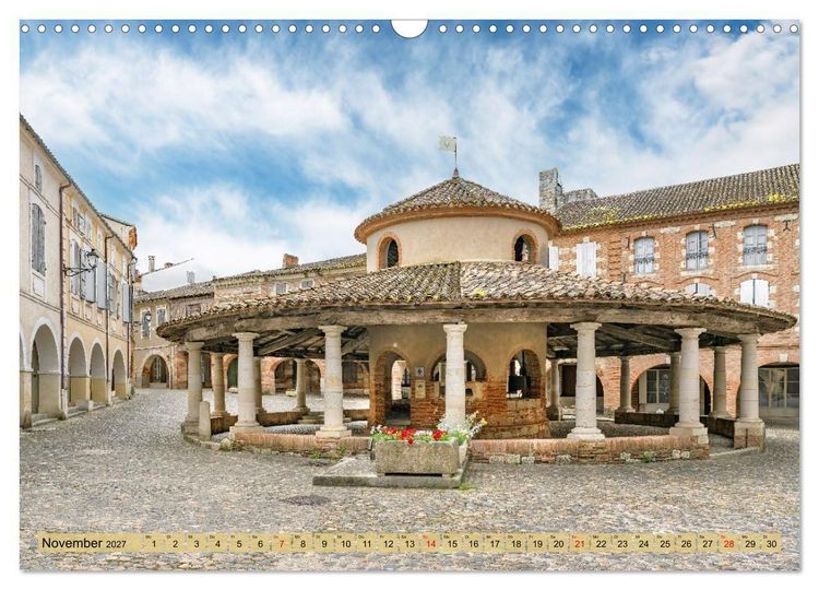 Produktbild: Bonjour Gascogne (Wandkalender 2027 DIN A3 quer), CALVENDO Monatskalender