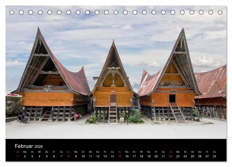 Produktbild: Indonesien (Tischkalender 2026 DIN A5 quer), CALVENDO Monatskalender