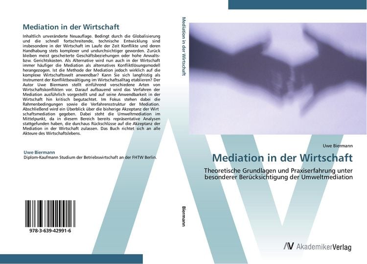 Produktbild: Mediation in der Wirtschaft