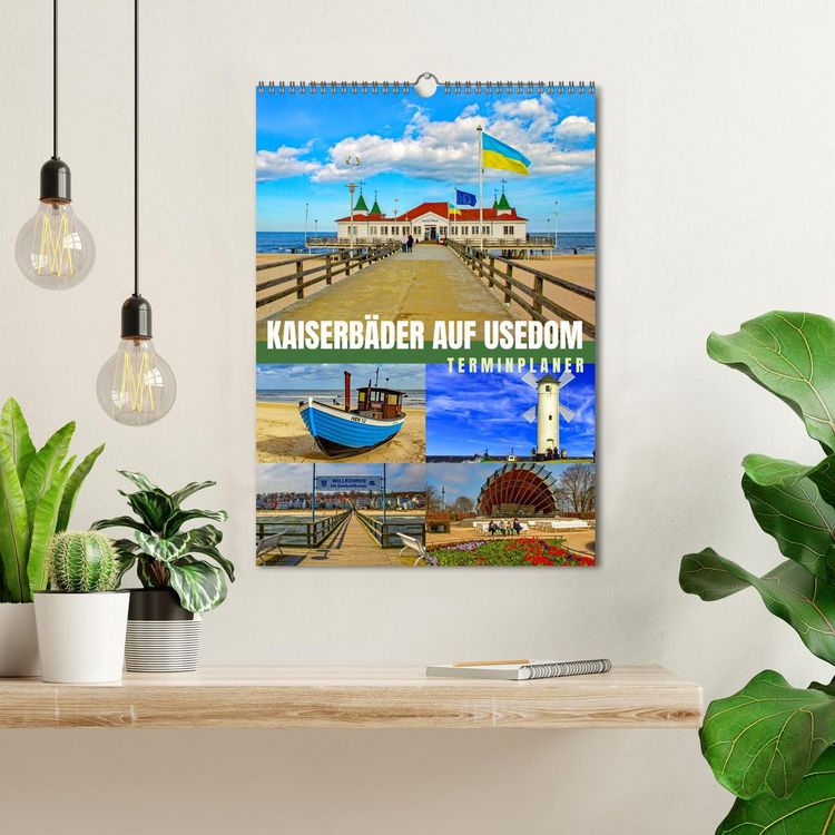Produktbild: Kaiserb&auml;der auf Usedom (Wandkalender 2026 DIN A3 hoch), CALVENDO Monatskalender