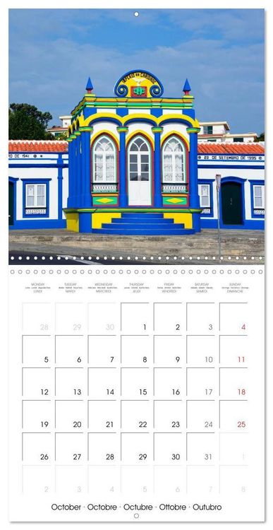 Produktbild: Beautiful Azores (Wall Calendar 2026 12 &times; 12 Inch) CALVENDO 12 Month Wall Calendar