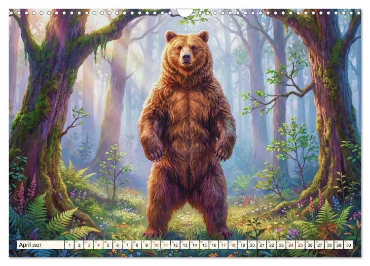 Produktbild: Gesch&ouml;pfe der Legenden - Eine Reise durch die Welt mystischer Wesen (Wandkalender 2027 DIN A3 quer), CALVENDO Monatskalender