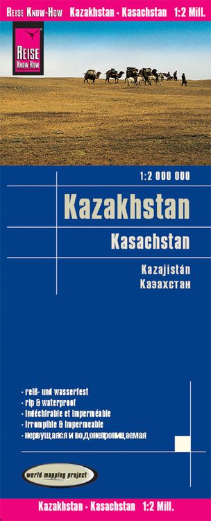 Bild vom Artikel Peter Rump, R: Reise Know-How Landkarte Kasachstan / Kazakhs vom Autor Reise Know-How Verlag Peter Rump