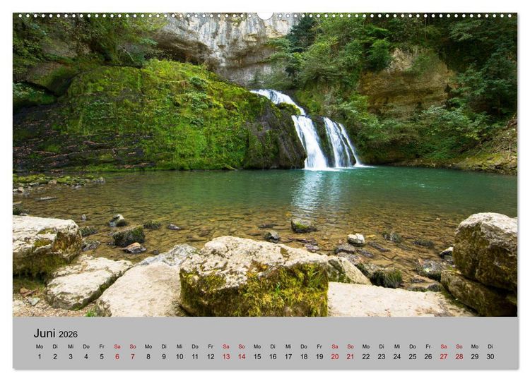 Produktbild: Zauberhaftes Franche Comt&eacute; (hochwertiger Premium Wandkalender 2026 DIN A2 quer), Kunstdruck in Hochglanz