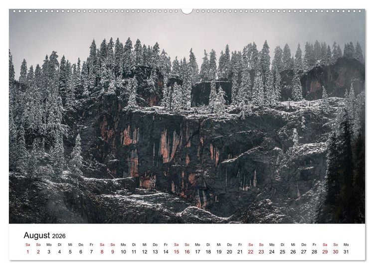 Produktbild: Berchtesgaden - Natursch&ouml;nheiten in Bayern (Wandkalender 2026 DIN A2 quer), CALVENDO Monatskalender
