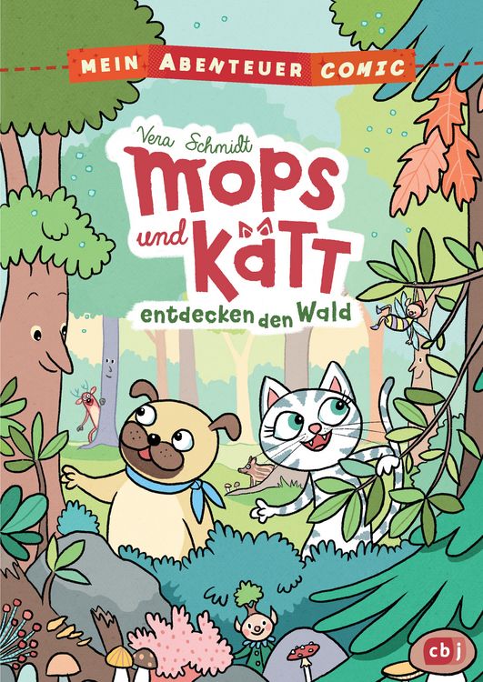 Produktbild: Mein Abenteuercomic - Mops und K&auml;tt entdecken den Wald