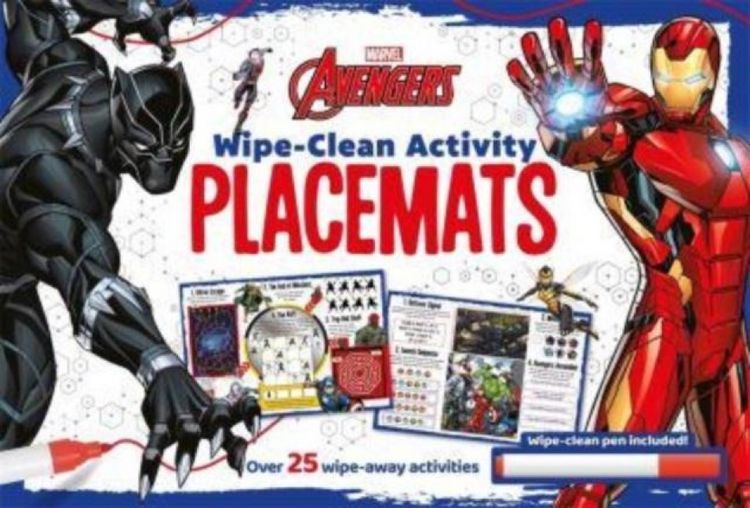 Produktbild: Marvel Avengers: Wipe-clean Activity Placemats