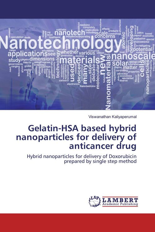 Produktbild: Gelatin-HSA based hybrid nanoparticles for delivery of anticancer drug