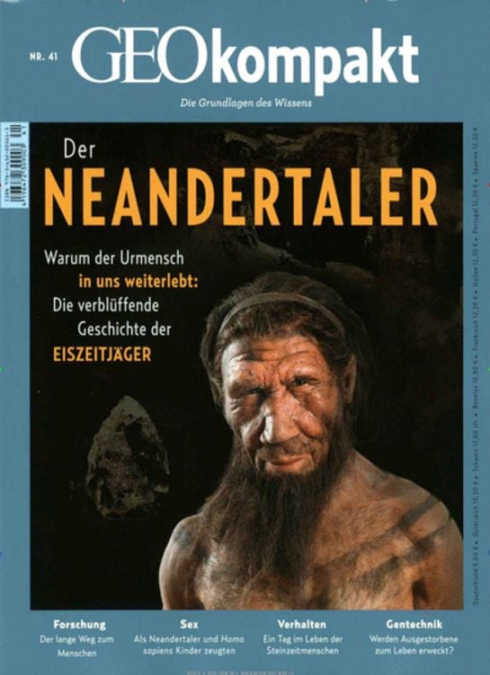 Bild vom Artikel GEOkompakt / GEOkompakt 41/2014 - Der Neandertaler vom Autor Patrick Blume