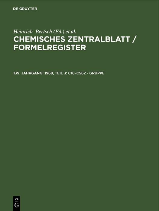 Produktbild: 1968, Teil 3: C16-C562 - Gruppe