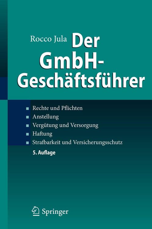 Produktbild: Der GmbH-Gesch&auml;ftsf&uuml;hrer