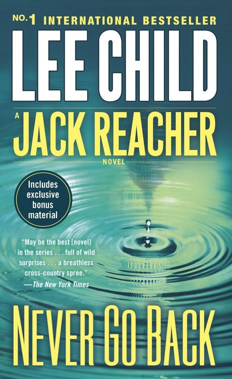 Produktbild: Never Go Back (with bonus novella High Heat)