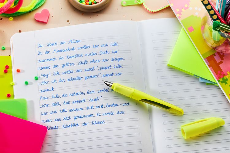 Produktbild: STABILO Schulf&uuml;ller EASYbuddy L NEON gelb