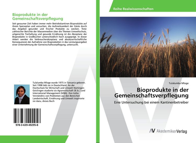 Produktbild: Bioprodukte in der Gemeinschaftsverpflegung