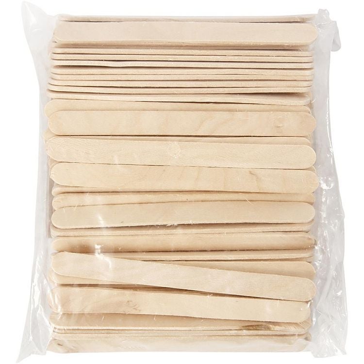 Produktbild: Creativ Company Eisstiele, L 11,5 cm, B 10 mm, Natur, 200 Stk