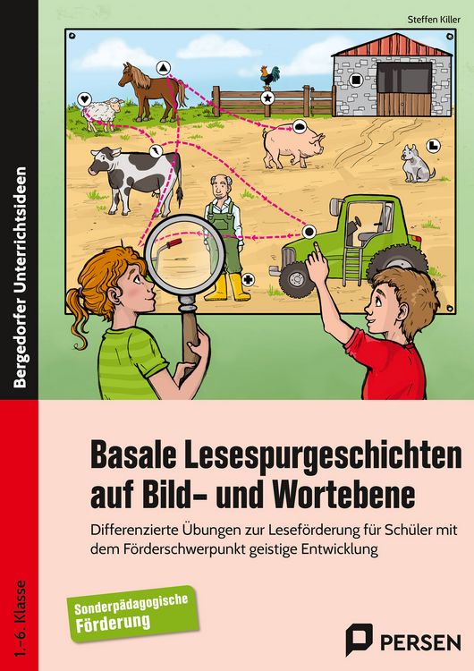 Produktbild: Basale Lesespurgeschichten auf Bild- und Wortebene