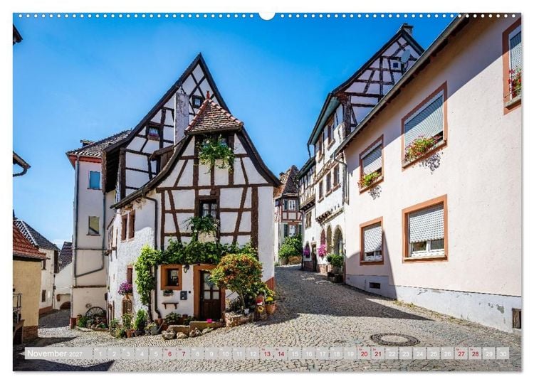 Produktbild: Neuleiningen - Burg- und Weindorf (Wandkalender 2027 DIN A2 quer), CALVENDO Monatskalender