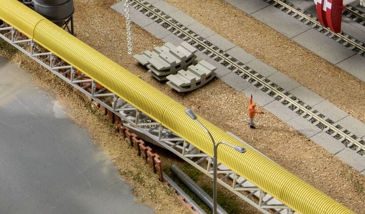 Produktbild: Faller 130165 H0 F&ouml;rderband mit Abdeckhaube