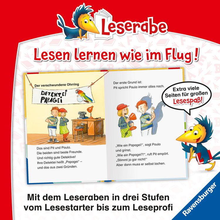 Produktbild: Leserabe Sonderausgaben - Abenteuerliche Erstlesegeschichten von Detektiven und Schulfreunden