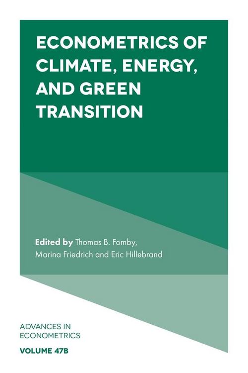 Produktbild: Econometrics of Climate, Energy, and Green Transition