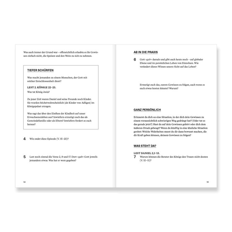 Produktbild: Daniel | Arbeitsheft (Die Bibel erkl&auml;rt)