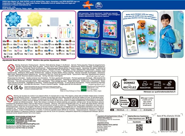Produktbild: Aquabeads Paw Patrol Mega Bastelset