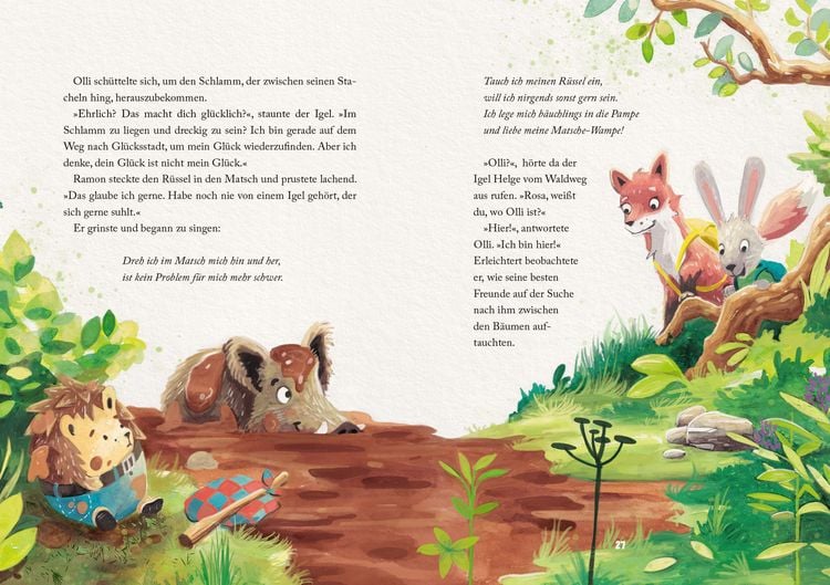 Produktbild: Olli aus der Igelhecke - Wo hat sich das Gl&uuml;ck versteckt?