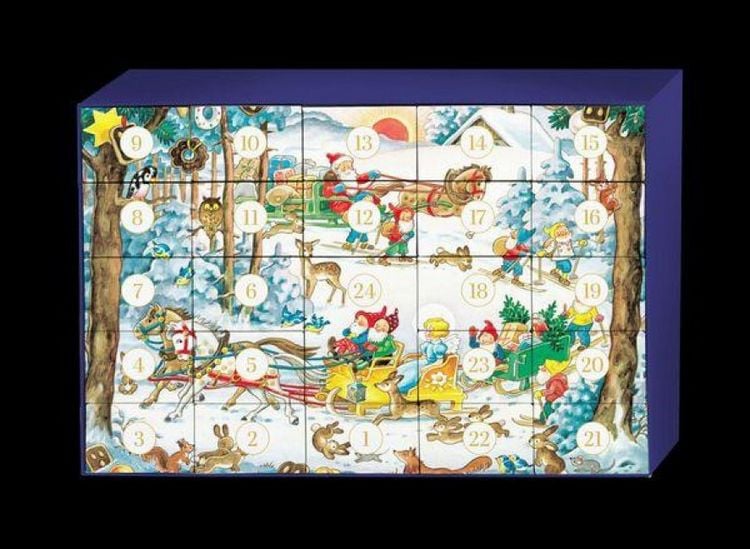 Produktbild: Puzzle-Adventskalender &raquo;Weihnachtsumzug&laquo;