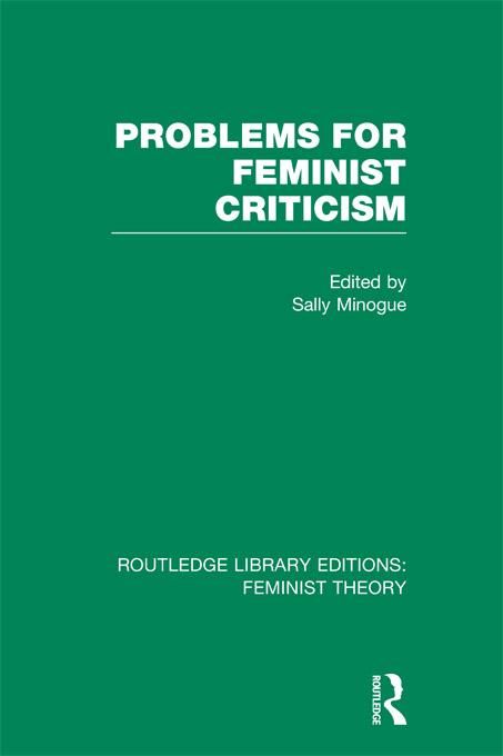 Produktbild: Problems for Feminist Criticism (RLE Feminist Theory)