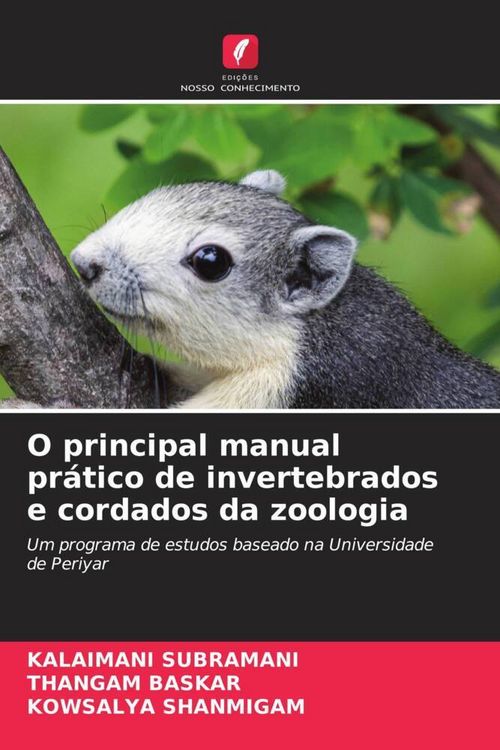 Produktbild: O principal manual pr&aacute;tico de invertebrados e cordados da zoologia