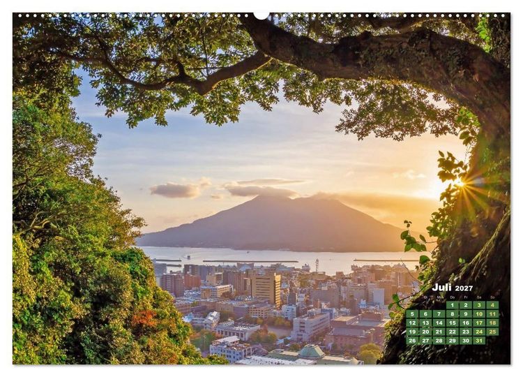 Produktbild: Japan: Entdecken Sie gelebte Tradition und einzigartige Naturwunder (hochwertiger Premium Wandkalender 2027 DIN A2 quer), Kunstdruck in Hochglanz