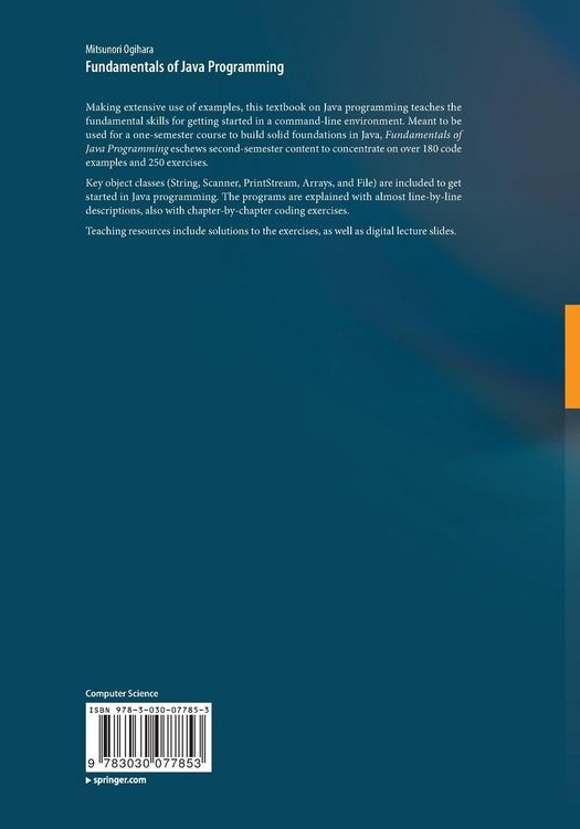 Produktbild: Fundamentals of Java Programming