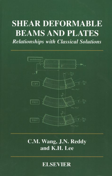 Produktbild: Shear Deformable Beams and Plates