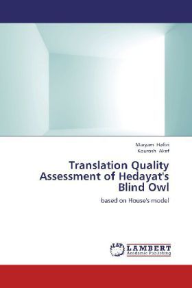 Produktbild: Hafizi, M: Translation Quality Assessment of Hedayat's Blind