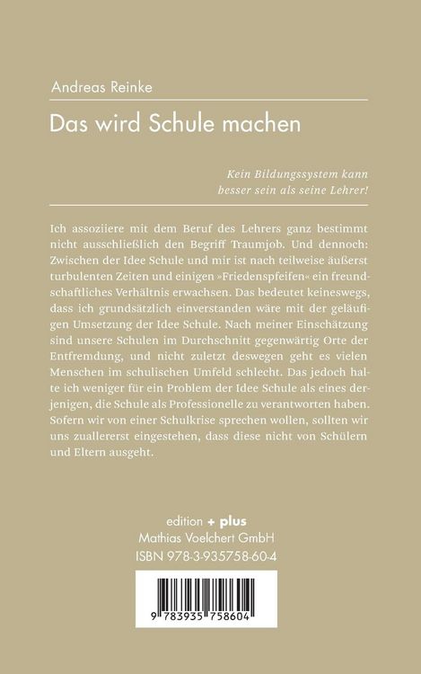 Produktbild: Das wird Schule machen