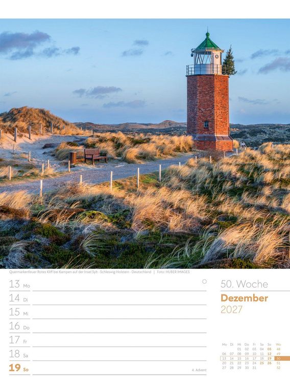 Produktbild: Am Meer Wochenplaner Kalender 2027