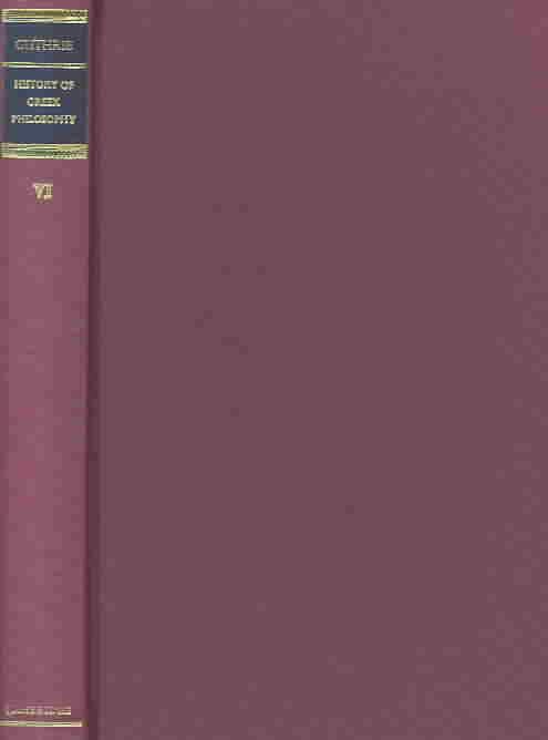 Produktbild: A History of Greek Philosophy