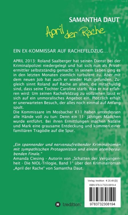 Produktbild: April der Rache