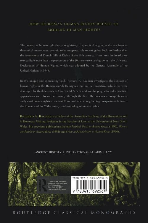 Produktbild: Human Rights in Ancient Rome