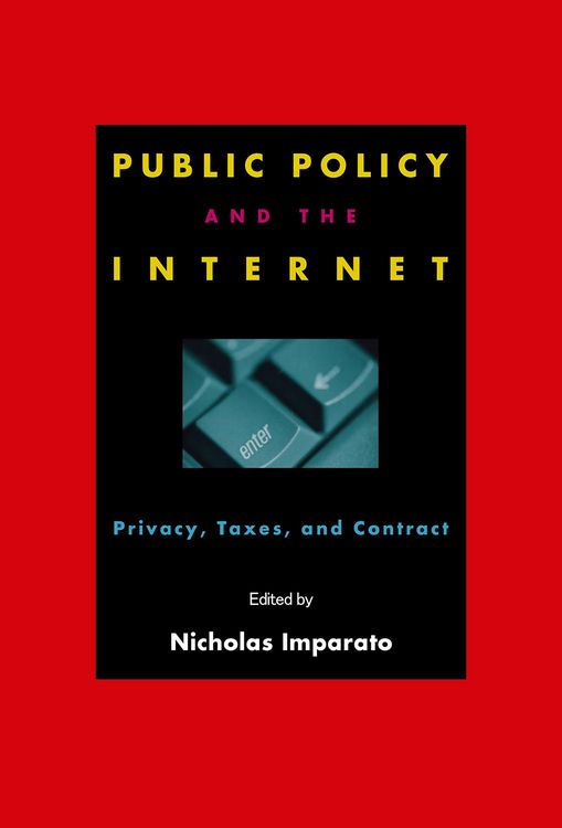 Produktbild: Public Policy and the Internet