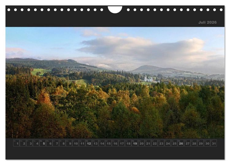 Produktbild: Schottische Panoramas (Wandkalender 2026 DIN A4 quer), CALVENDO Monatskalender