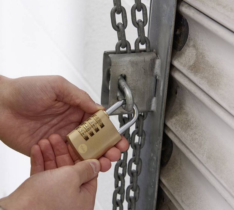 Produktbild: YALE Y150B/40/130/1 Vorh&auml;ngeschloss 40mm Zahlenschloss