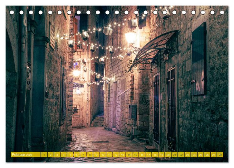 Produktbild: Kotor - Juwel der Adria und UNESCO-Welterbe in Montenegro (Tischkalender 2026 DIN A5 quer), CALVENDO Monatskalender