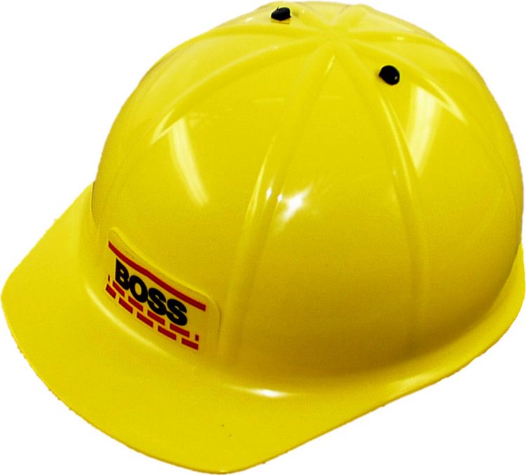 Produktbild: Bauhelm Boss, gelb Durchmesser ca. 20 cm