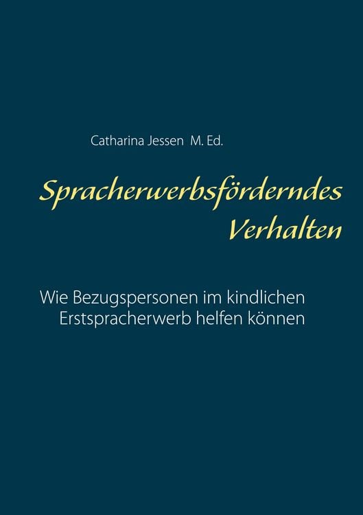 Produktbild: Spracherwerbsf&ouml;rderndes Verhalten