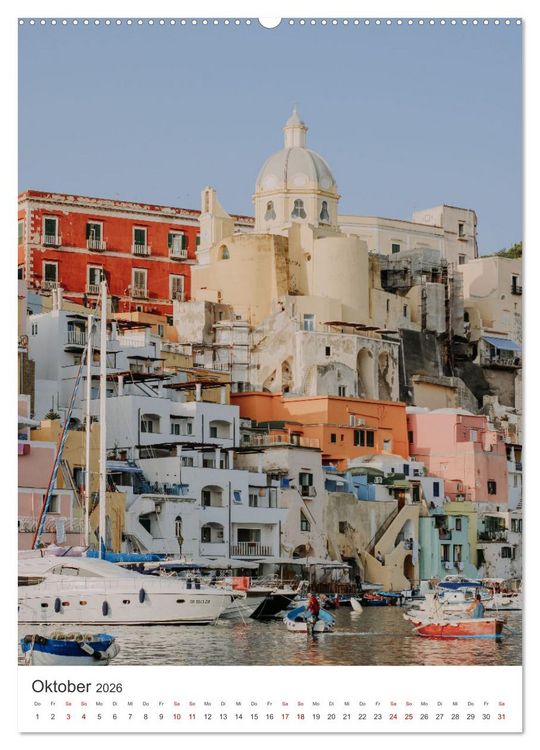 Produktbild: Italien - Einmalige Landschaften. (Wandkalender 2026 DIN A2 hoch), CALVENDO Monatskalender