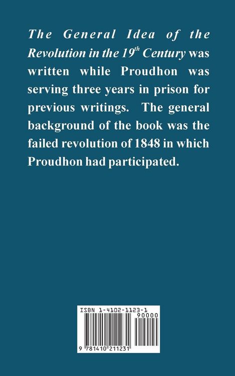 Produktbild: General Idea of the Revolution in the Nineteenth Century